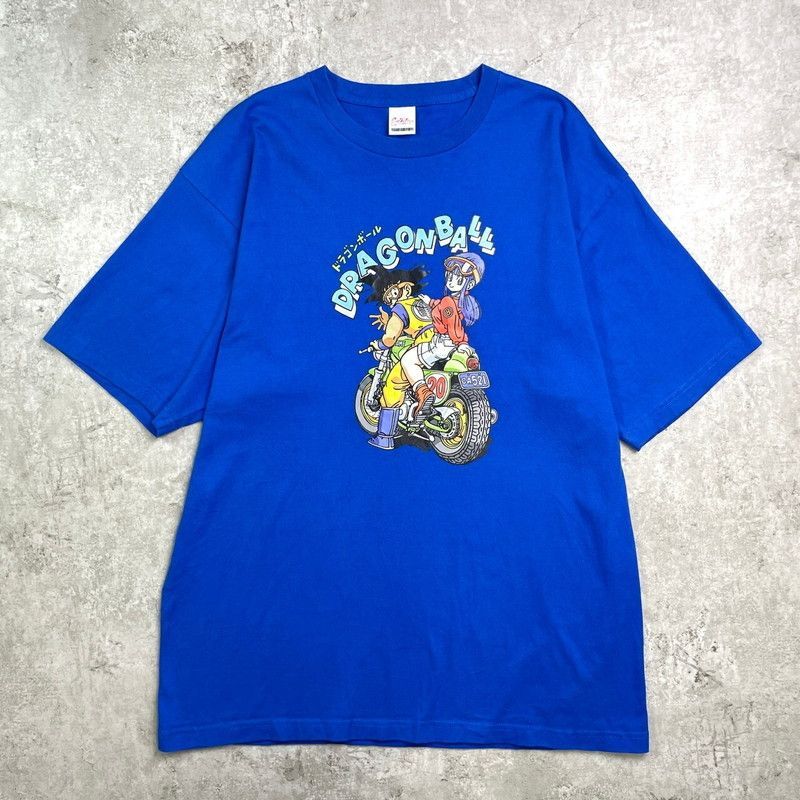 DRAGON BALL ドラゴンボール 孫悟空 ブルマ キャラクタープリント T 