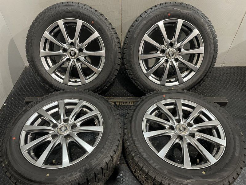 【DL WM02 205/60R16】スタッドレス【MANARAY SPORT 16インチ 6.5J5HPCD114.3+38】20年製 バリ溝 トヨタ純正ナット必須 プリウスa等 KTI280クレジットカード QRコード決済可能 DL WM02 205/60R16】スタッドレス【MANARAY SPORT 16インチ 6.5