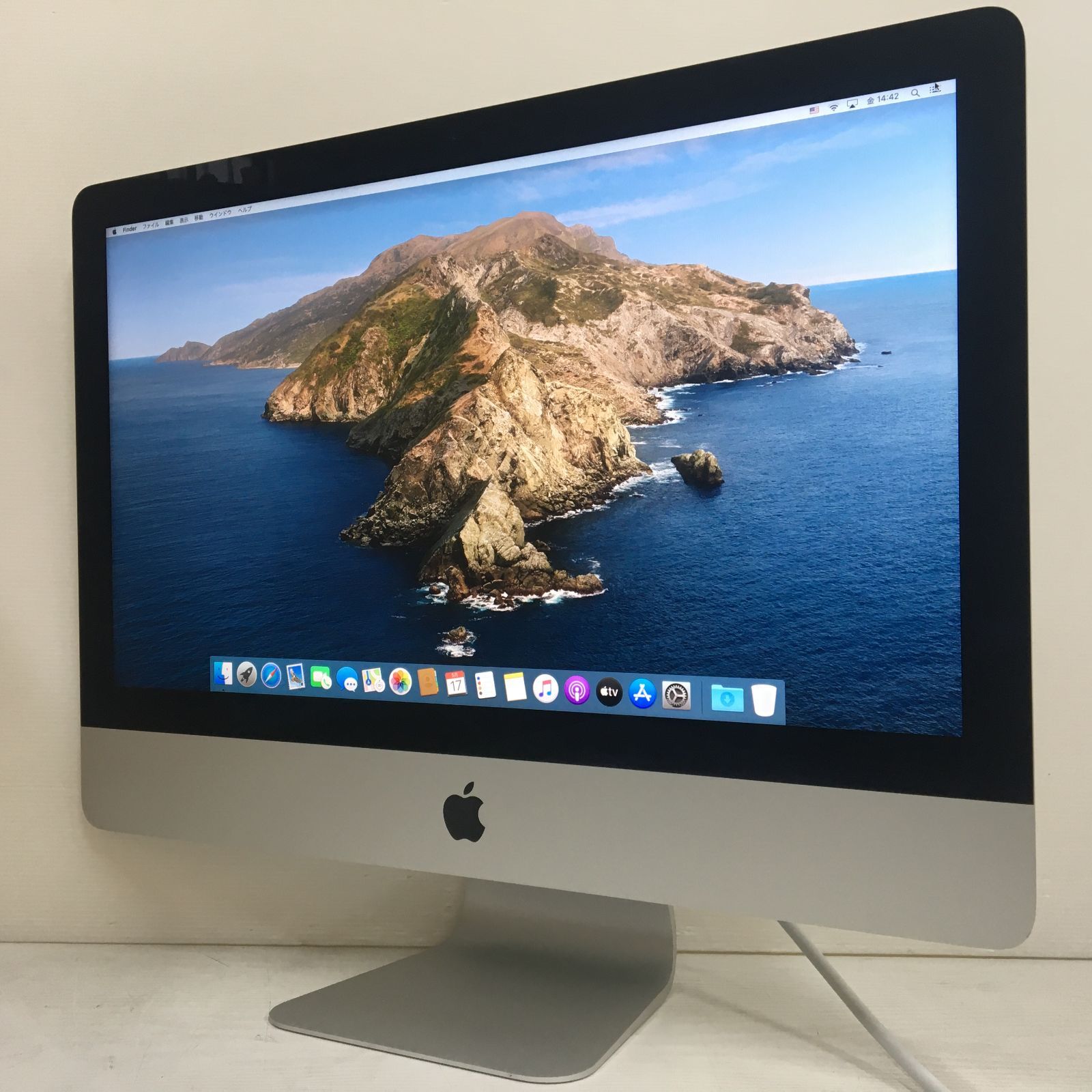 ☆【良品 21.5インチ】Apple iMac (21.5-inch Late 2013) A1418 Core i5(4570R)/2.7GHz RAM:8GB/HDD:1TB Catalina 動作品