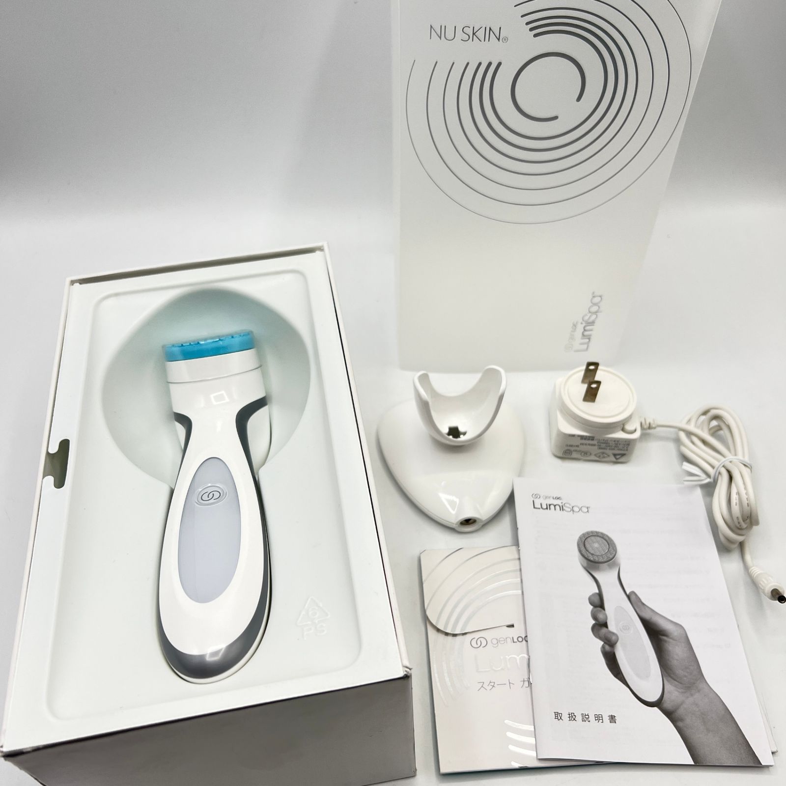ニュースキン nuskin【美品】ルミスパ本体 箱付 ＋ 化粧水・美容