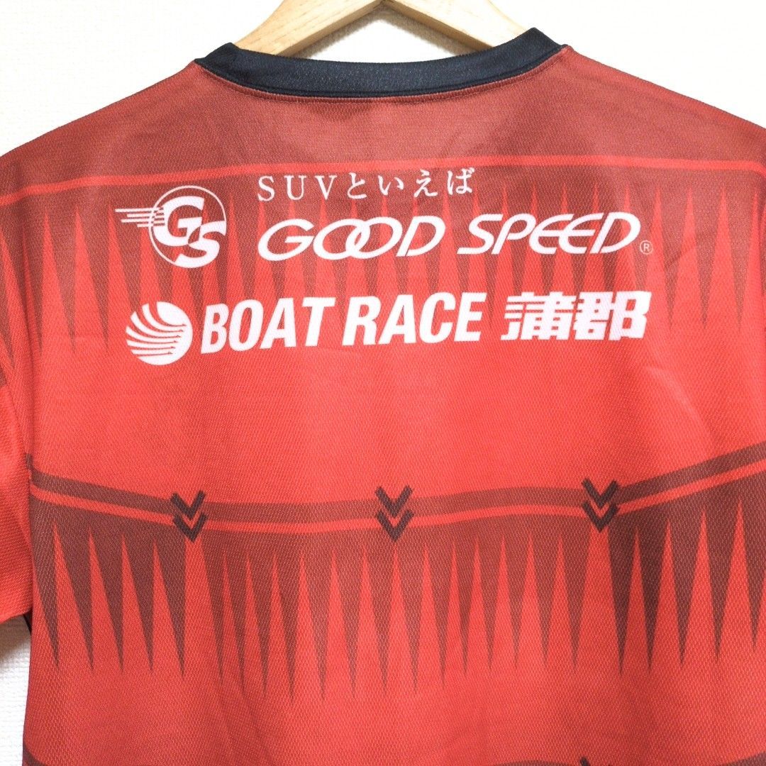 美品◎(^w^)b Mizuno ミズノ 半袖 Tシャツ ユニフォーム 赤 黒 ライン