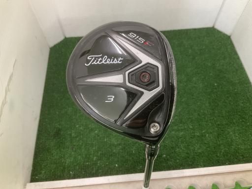 タイトリスト 915 F 3W 15° フェアウェイウッド FW KURO KAGE XM70 フレックスS メンズ 男性用 右利き 右用 Cランク ゴルフクラブ