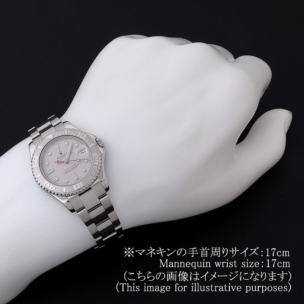 ロレックス ヨットマスター 168622 シルバー ランダム番 中古