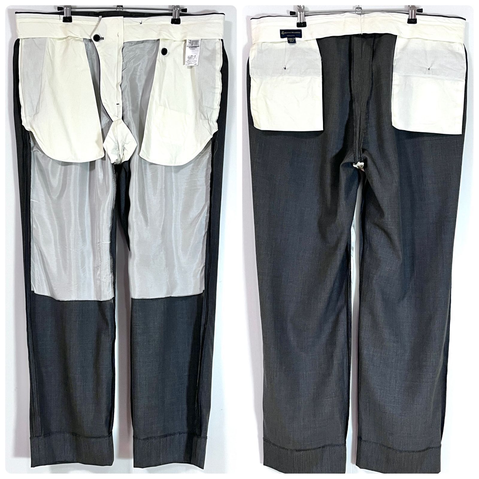 美品 Brooks Brothers ブルックスブラザーズ W38L30 ノータック ウール