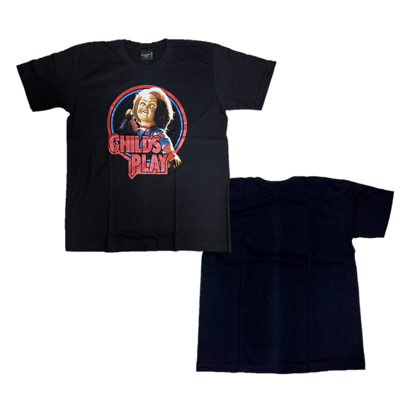 Child's Play / チャイルドプレイ　Tシャツ　映画Tシャツ　ムービーTシャツ　CHUCKY チャッキー Tee