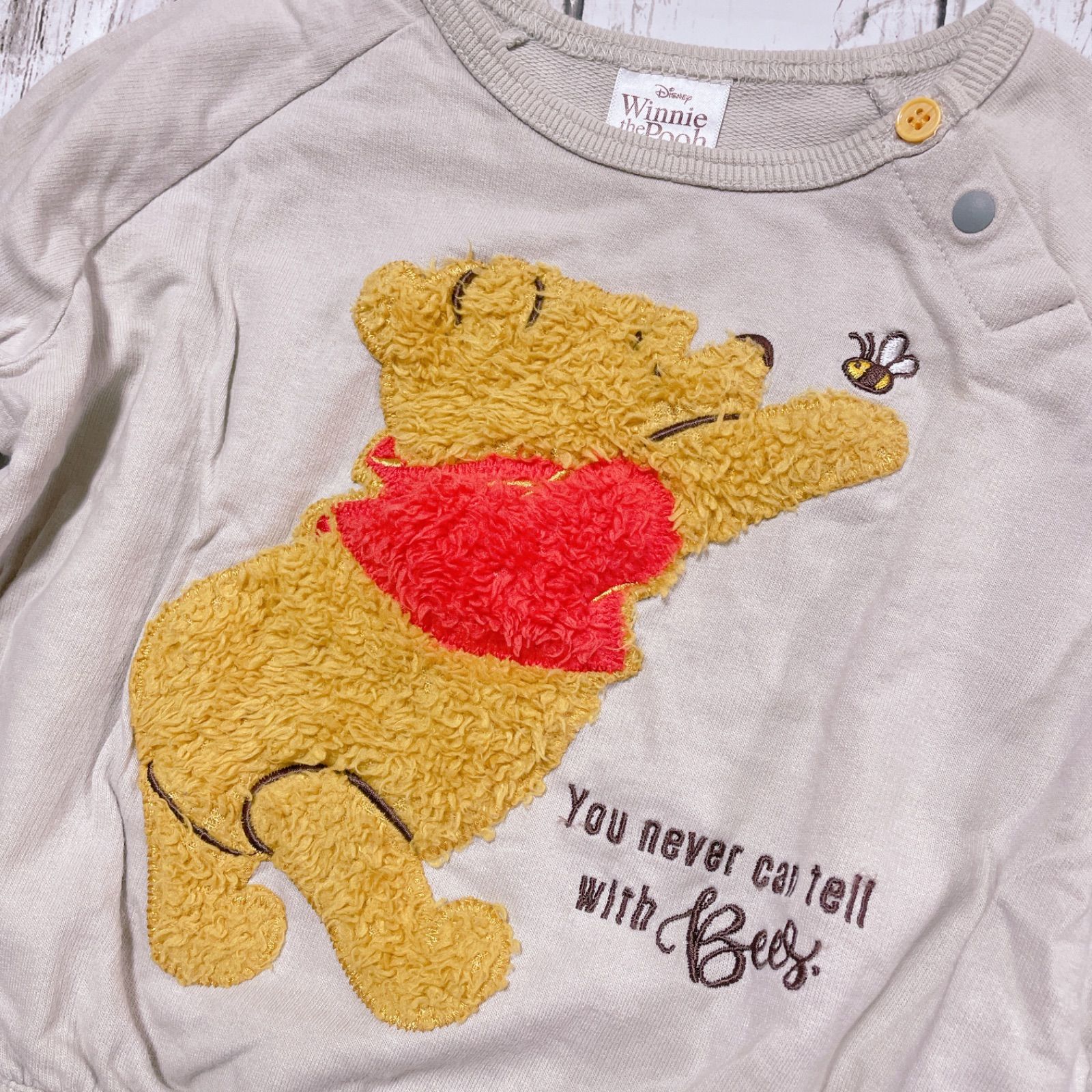 プーさん トレーナー＊90㎝ - メルカリ