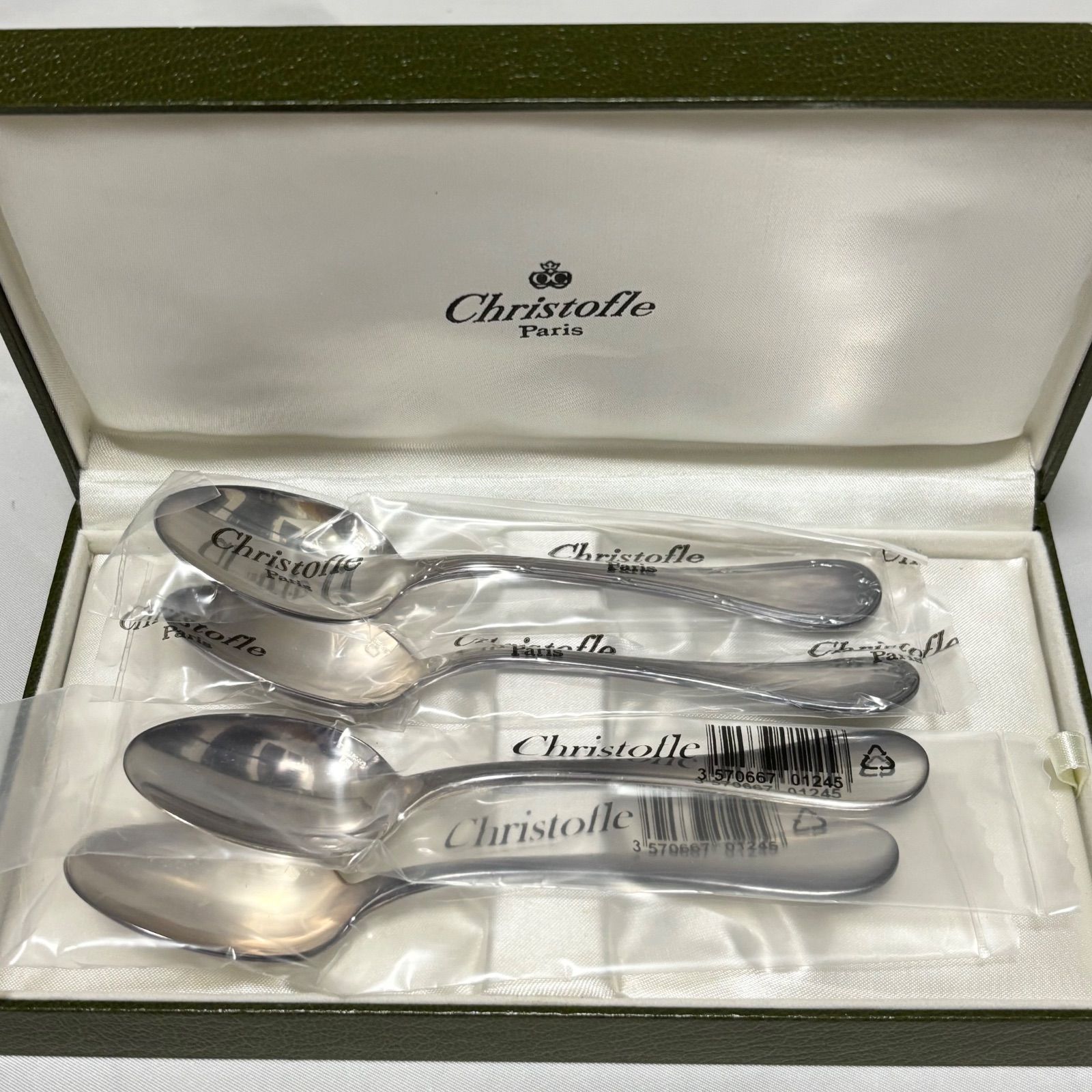 Christofle クリストフル スプーン 6本セットパールシリーズ