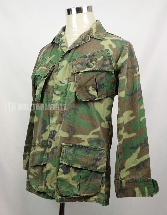 米軍 実物 USMC ERDL ジャングルファティーグ ジャケット S-R 楽天市場】60's USA製 実物 米軍 ジャングルファティーグ