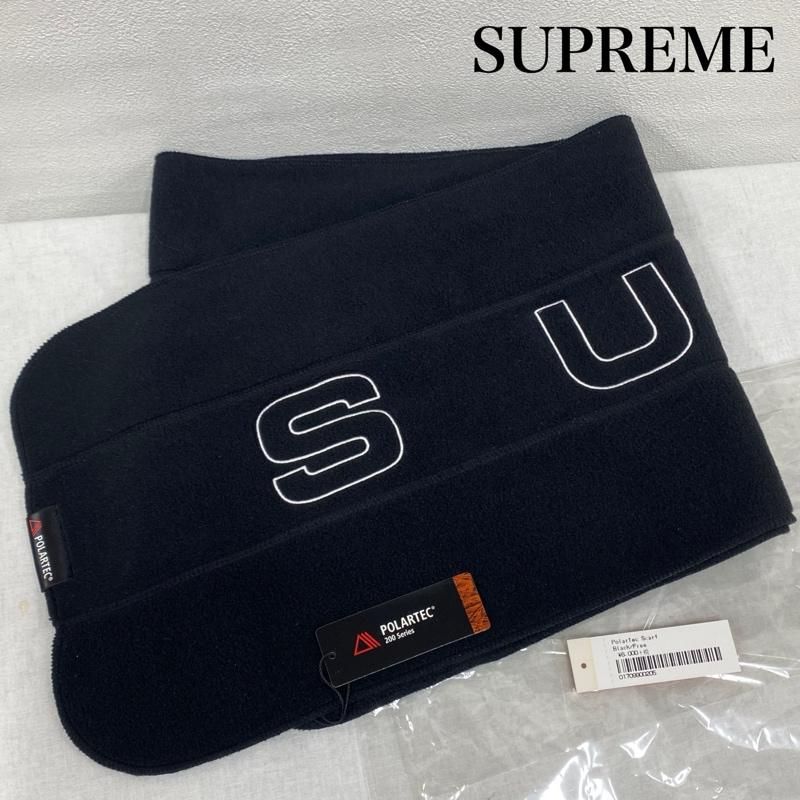 シュプリーム 擦れ合っ フリース スカーフ ブラック Supreme