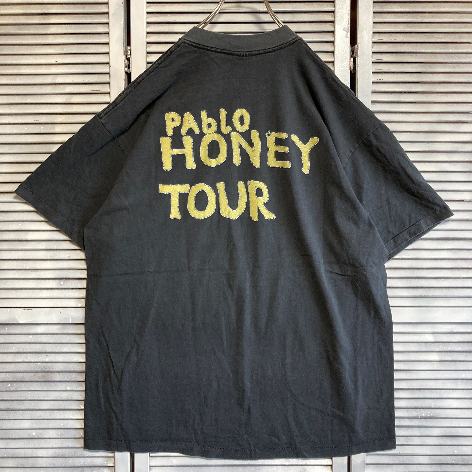 90’s Radiohead TシャツサイズＬアイルランド製　ビンテージUSED Radiohead Band Shirt, Radiohead Vintage 90's Retro Concert T