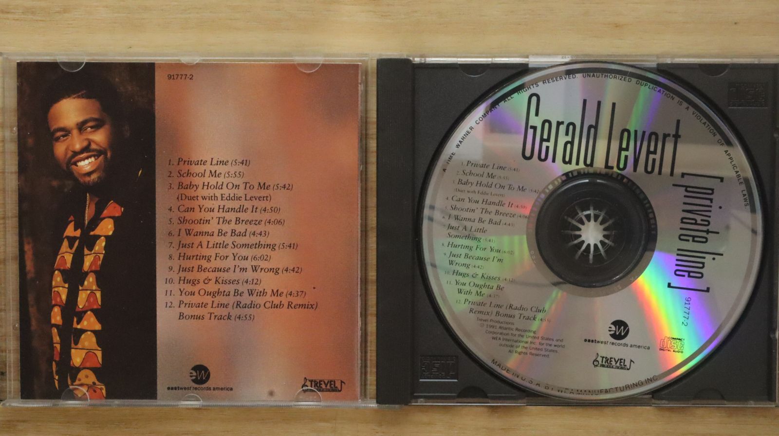 ジェラルドページ 中古CD☆ジェラルド・レヴァート/Gerald Levert□ Private Line