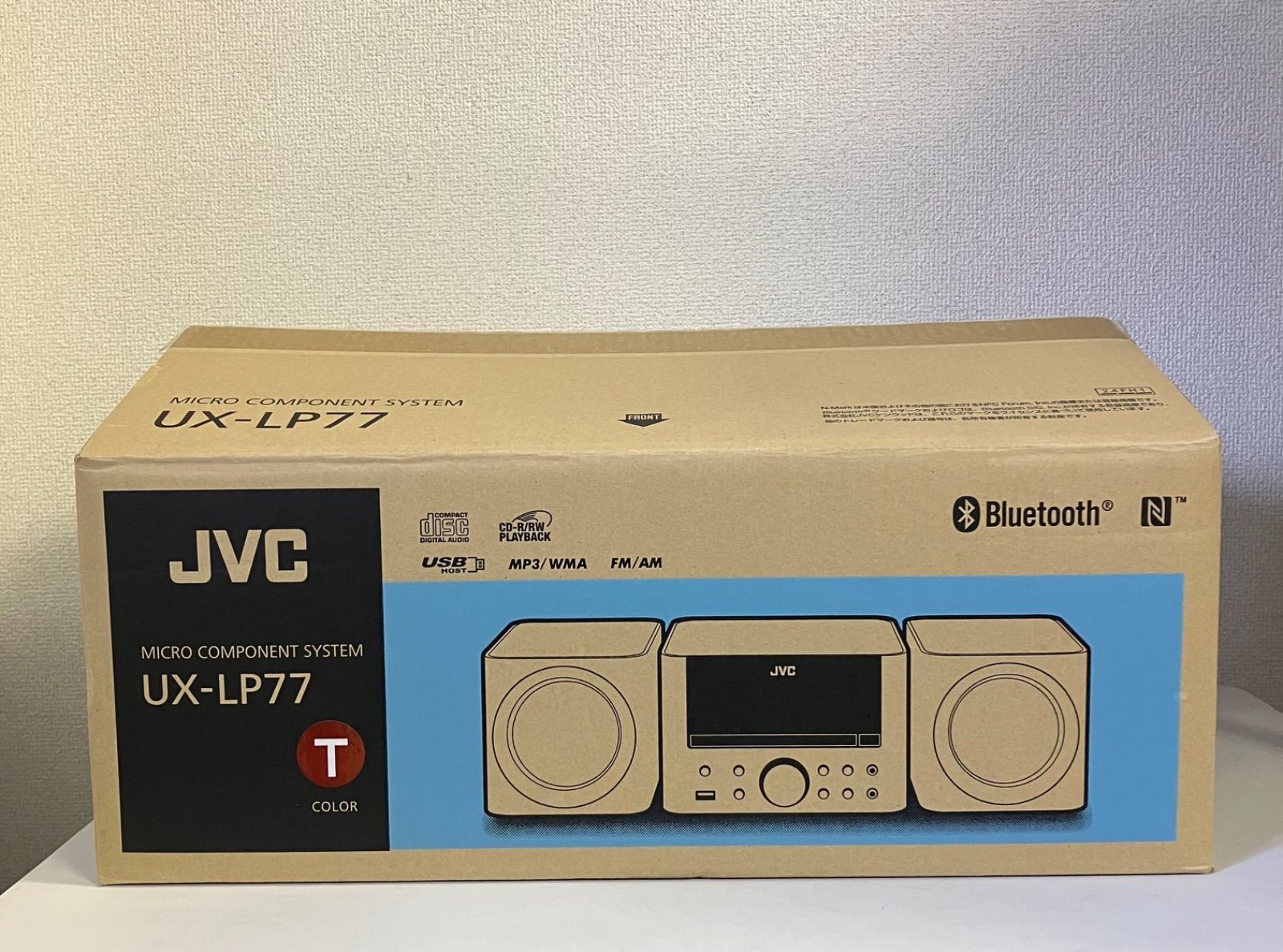 Victor JVC UX-LP77-T オーディオコンポ Bluetooth対応 - メルカリ