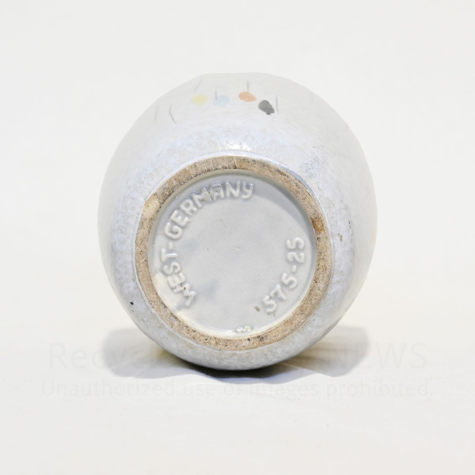 レインドロップ柄 推定1950〜60年代