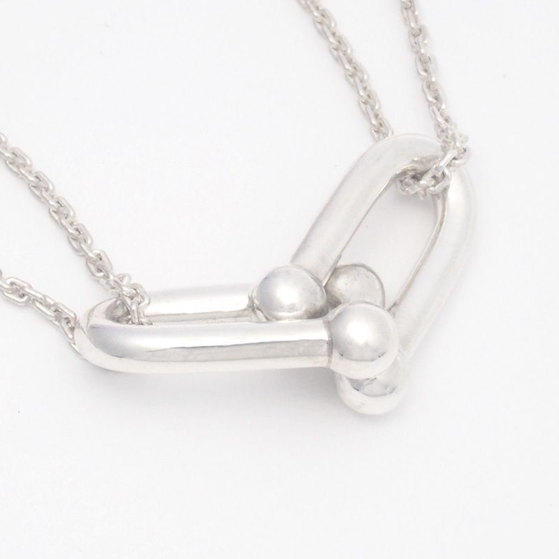 極美品 ラージ ダブル リンク ペンダント シルバー 駅南やまご質店オンラインショップ / ティファニー ハードウェア