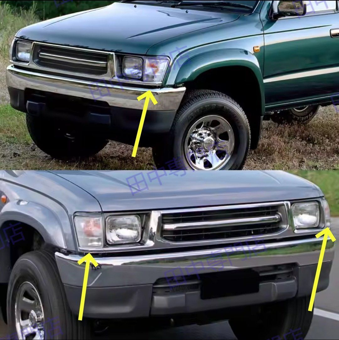 TOYOTA トヨタ ハイラックス6代目 140 150 160 170系前期 フロントコーナーランプライト ウィンカーレンズ 1997-2001 汎用品