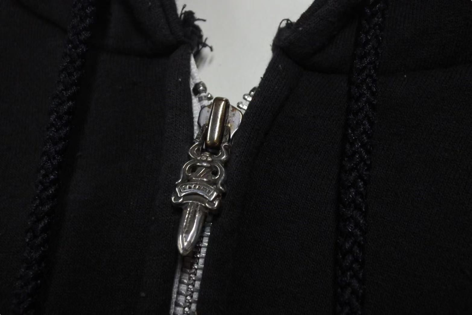 CHROME HEARTS クロムハーツ ホースシュープリント ジップアップ