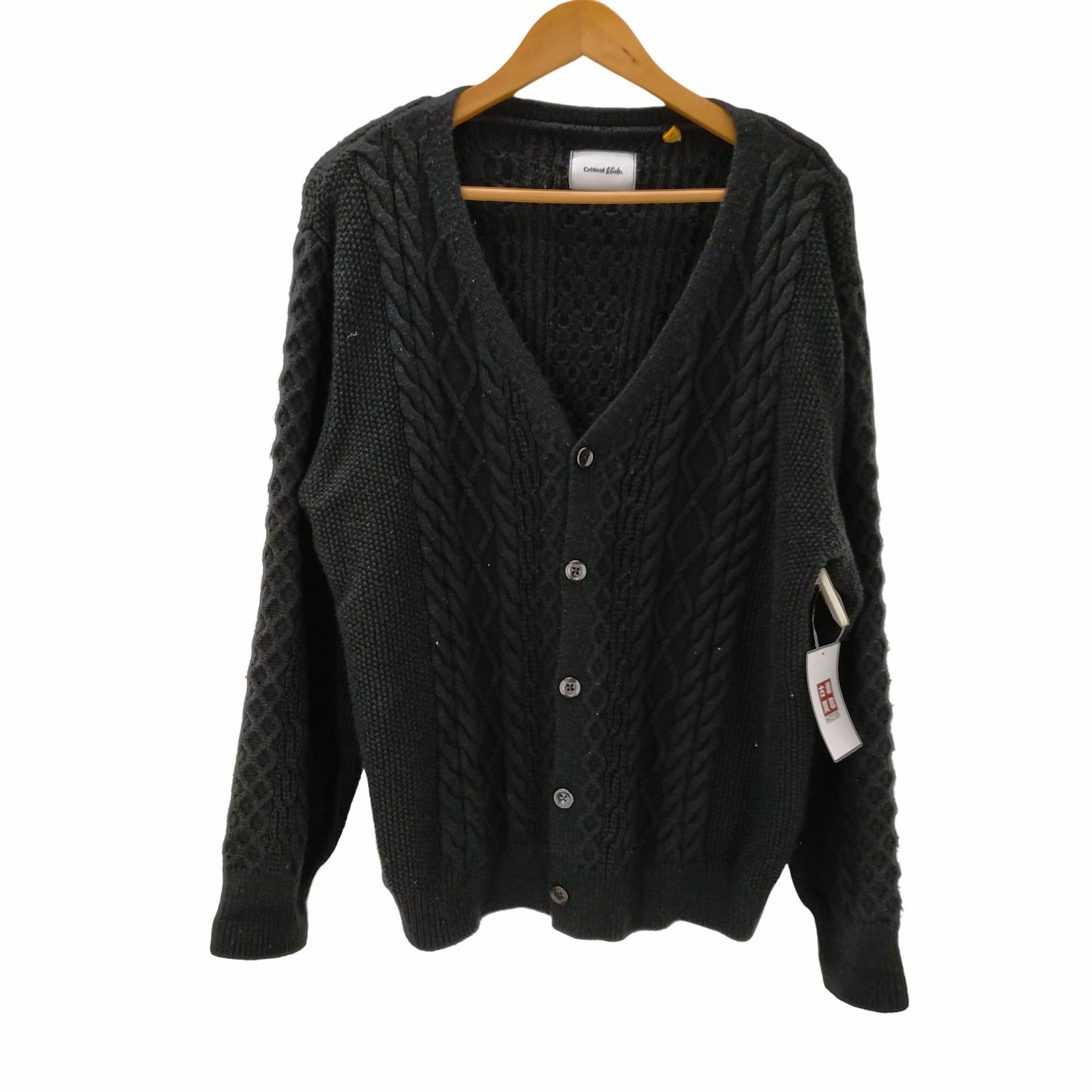 クリティカルスライド critical slide TCSS CABLE KNIT CARDIGAN