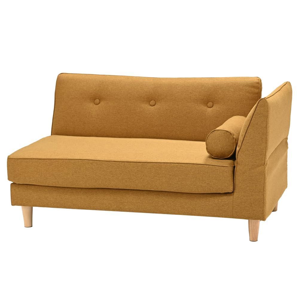 肘の角度が変えられるカジュアルコンパクトソファ