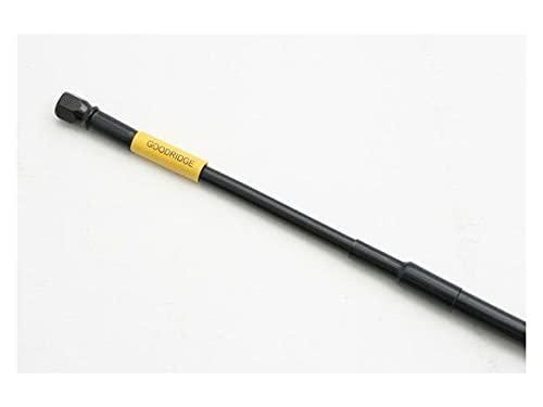 【新品・5営業日で発送】グッドリッジ ステンBLK ガイド付 ユニバーサルホース ホース全長 1585mm 品番:MC31545