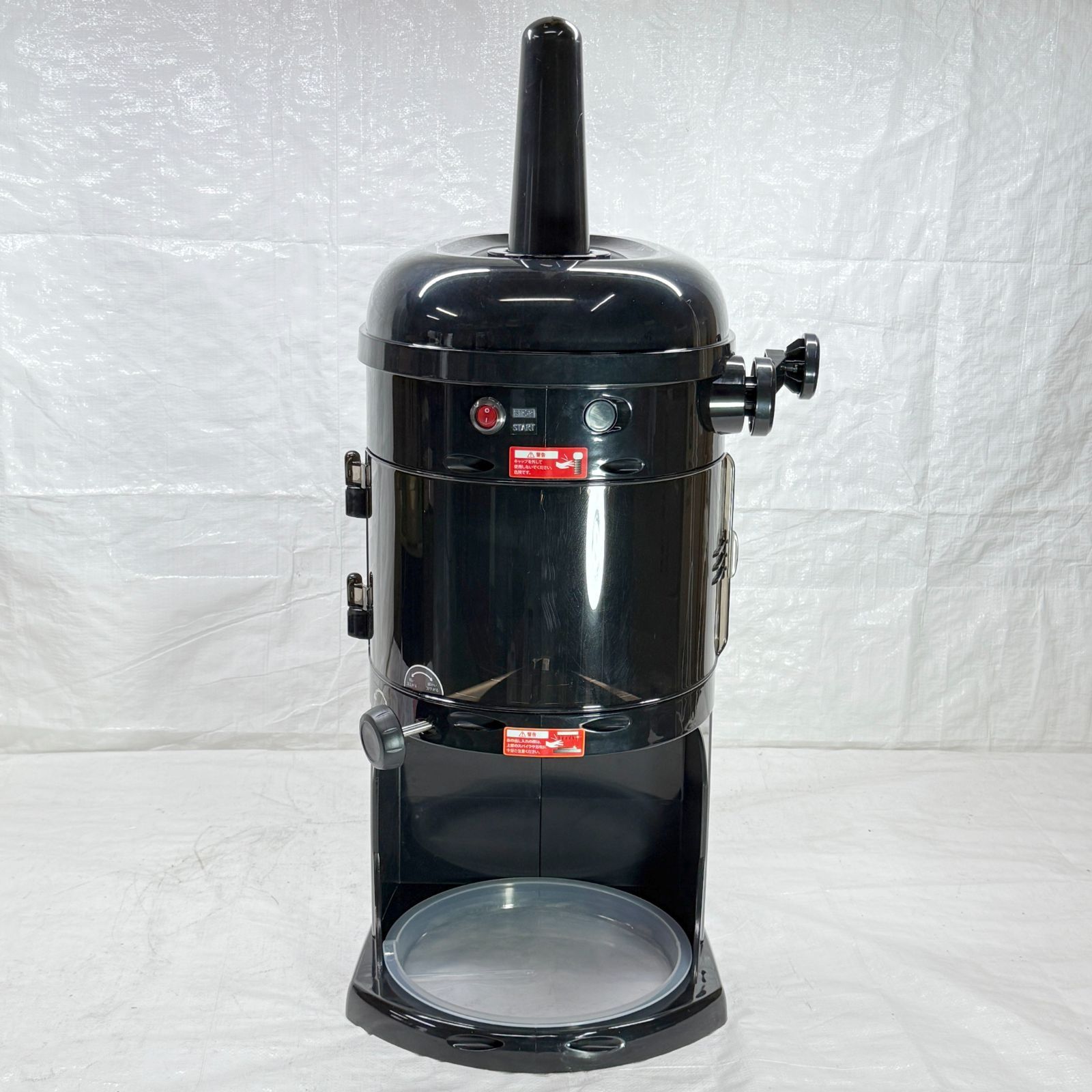 中古品】【お買い得！】 電動式 かき氷機 受け口高 240mm 業務用 家庭