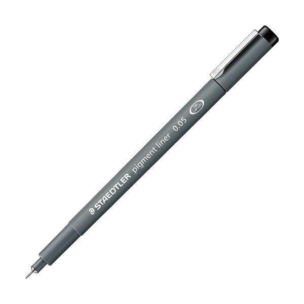 まとめ ステッドラー ピグメントライナー0.05mm 黒 308 005-9 1本〔×20セット〕