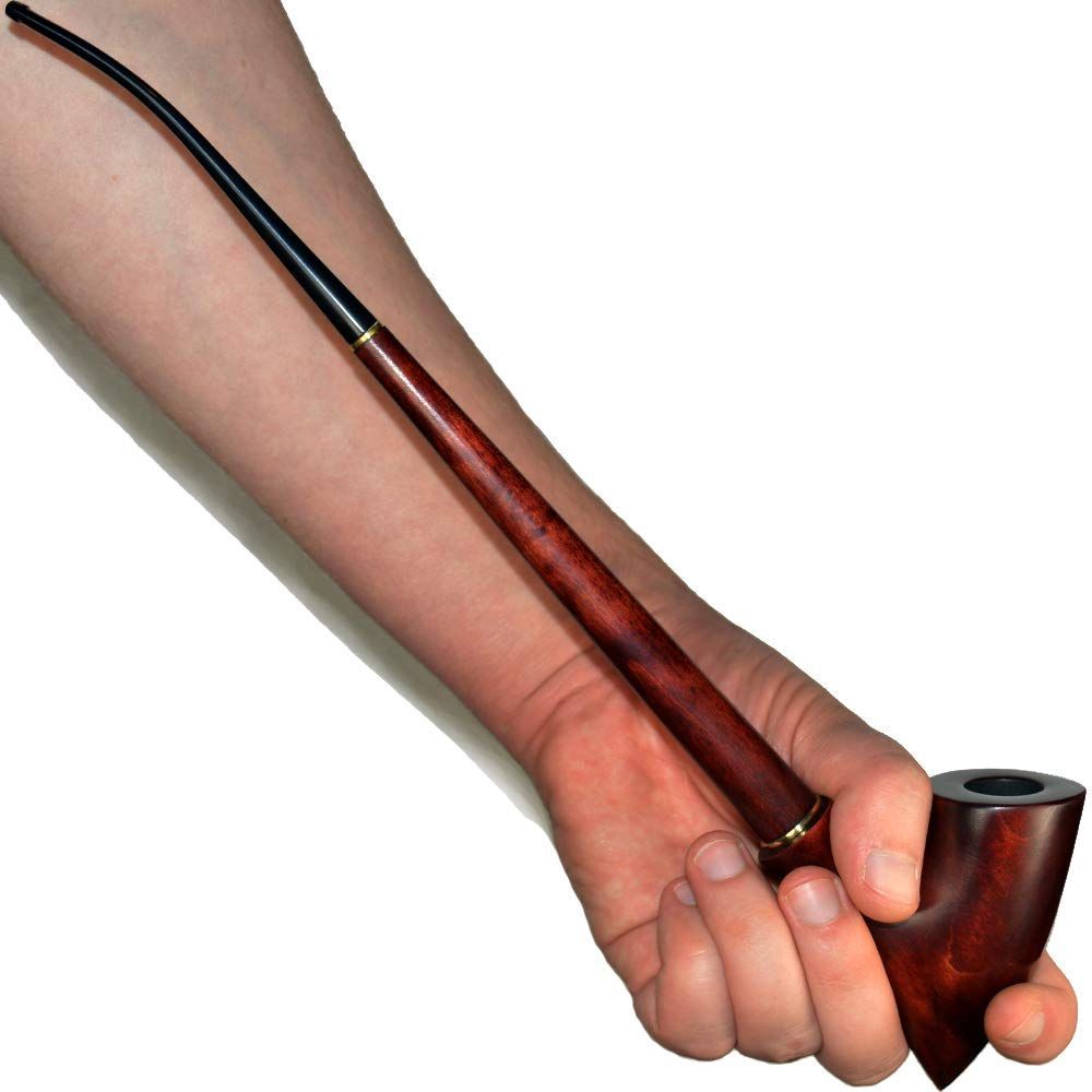 ゴンドールの木 ロードオブザリング ロードオブザリング パイプ-33cm チャーチワーデン タバコ喫煙パイプ Pipes Smoking Royal