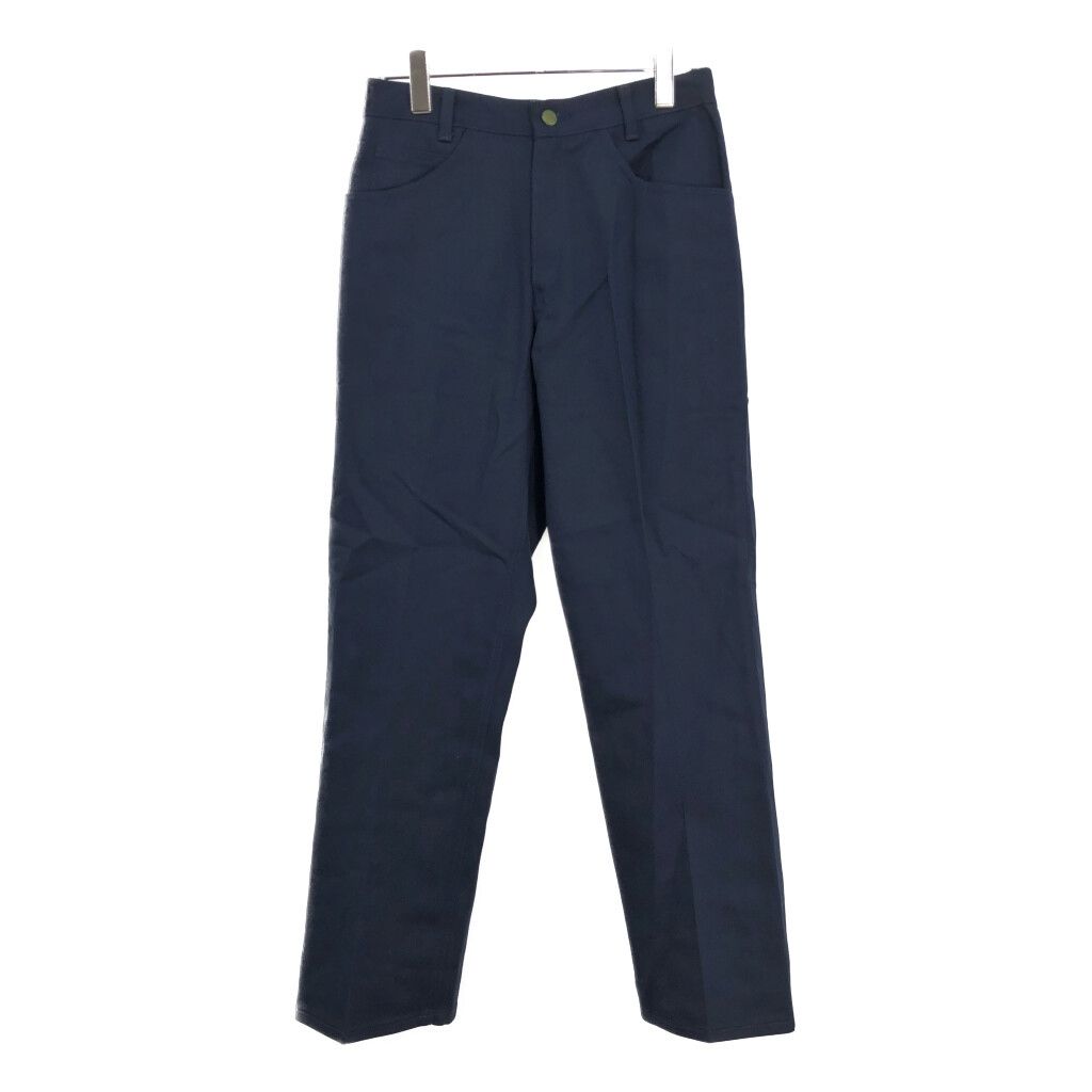90年代 OSHKOSH オシュコシュ WESTERN BOOT CUT ブーツカットパンツ ネイビー メンズ W34 L30 古着 U2617