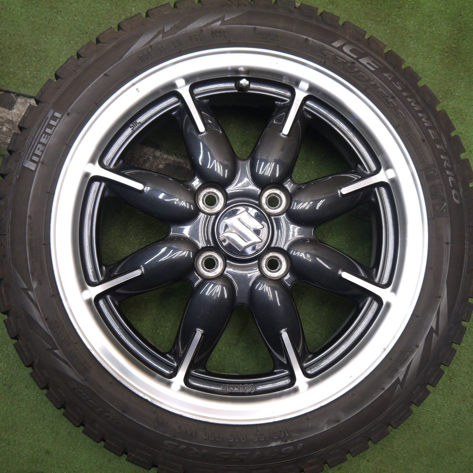 バイキンマン　スズキ アルトRS ターボ　165/55R15 バイキンマン様専用 スズキ アルトRS ターボ 165/55R15 - メルカリ