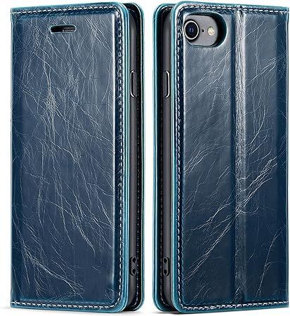 【在庫処分】iPhone SE ケース 第2世代 第3世代 iphone8 iphone7 ケース 手帳型 スマホケース 携帯カバー PUレザー iphoneケース se カード収納ケース マグネット式 スタンド機能アイフォンse ケース4.7インチ対