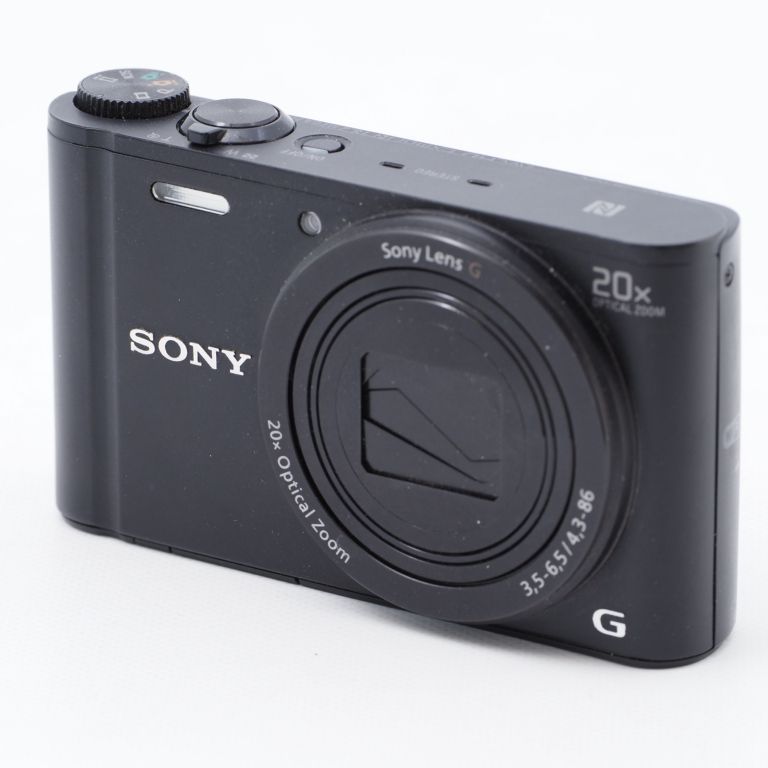 SONY ソニー デジタルカメラ Cyber-shot WX350 光学20倍 ブラック DSC-WX350-B 