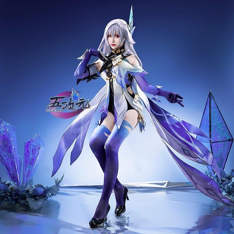 基萌 原神 コスプレ スカーク 衣装 ※ウィッグ 靴 追加可能