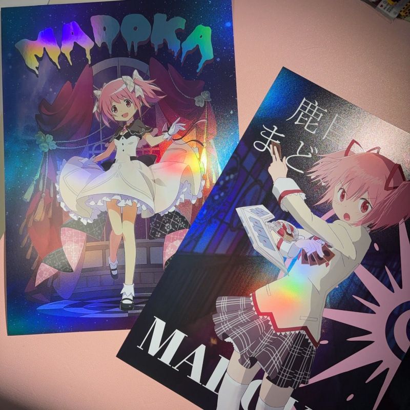 魔法少女まどか☆マギカ　鹿目まどか　ポスター Yahoo!オークション - 鹿目まどか 魔法少女まどか マギカ A4