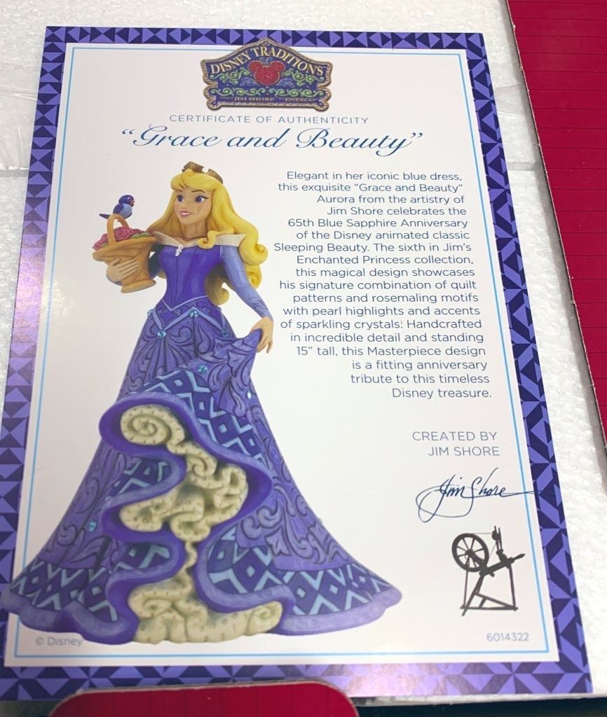 新品実店舗併売【Disney Traditions】デラックス オーロラ姫 