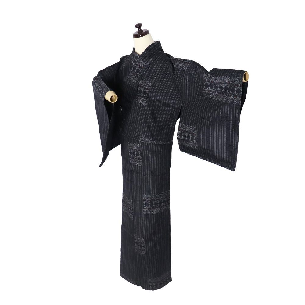 パルメット唐草文様 縦縞