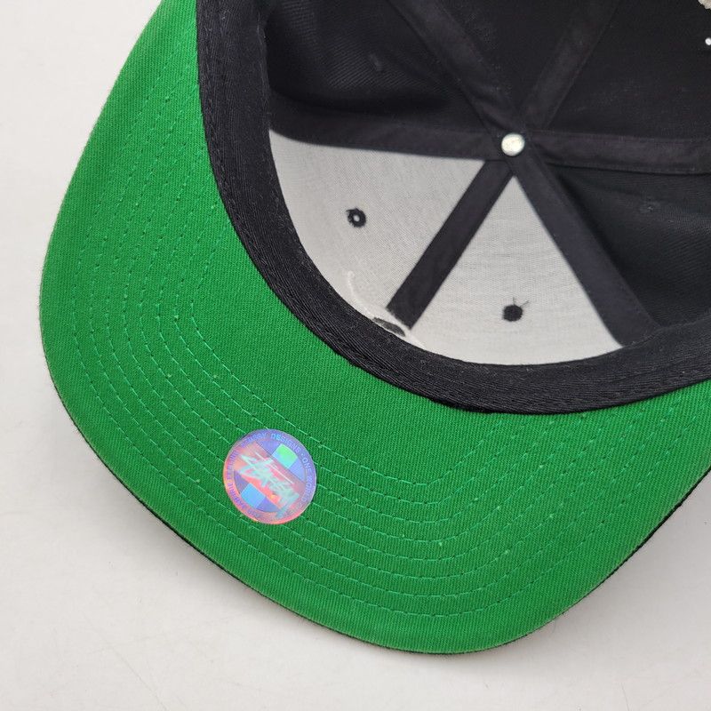 Stussy STUロゴ キャップ クリーム色 Stussy STUロゴ キャップ クリーム色 STUSSY - 海外限定 STUSSY