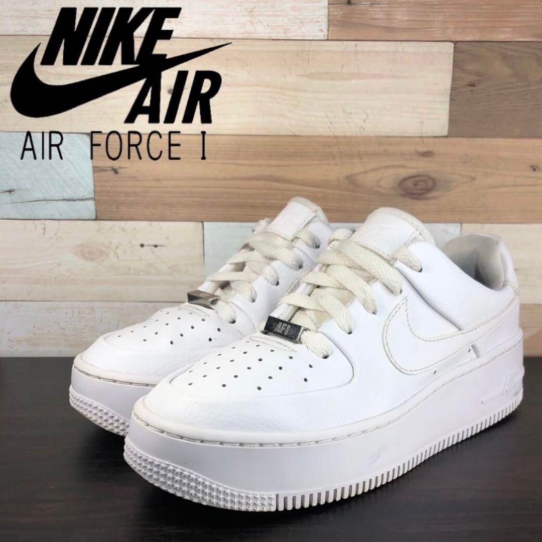 NIKE AIR FORCE 1 SAGE LOW 23 1 23.5cm U08631 AR5339 100