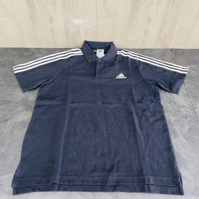 新品タグ付き adidas メンズ ポロシャツ 半袖 ブラック Mサイズ