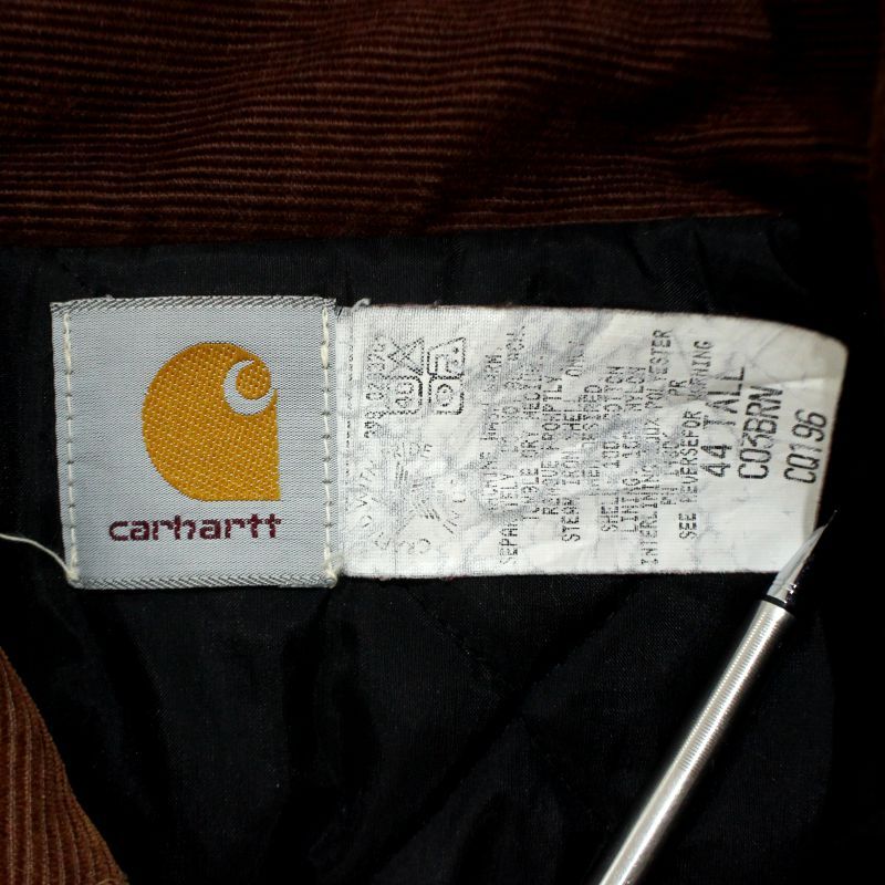 Carhartt USトラディショナルジャケットコート90s 00s フェード 90s USA製 vintage Carhartt トラディショナルコート ダック