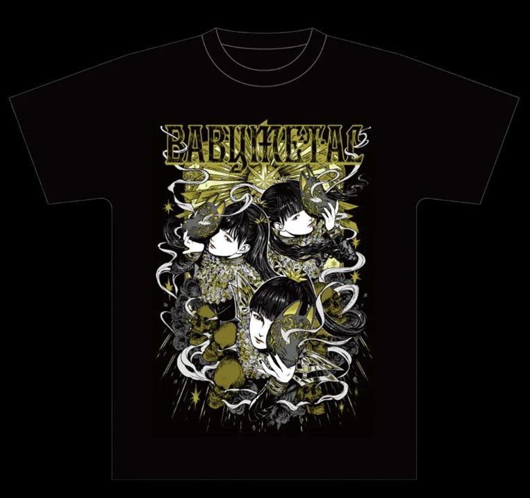 BABYL KON! KON! TEE XL (UK&EUツアー限定) BABYL KON! KON! TEE XL (UK&EUツアー限定) BABYMETAL Tシャツ Mサイズ