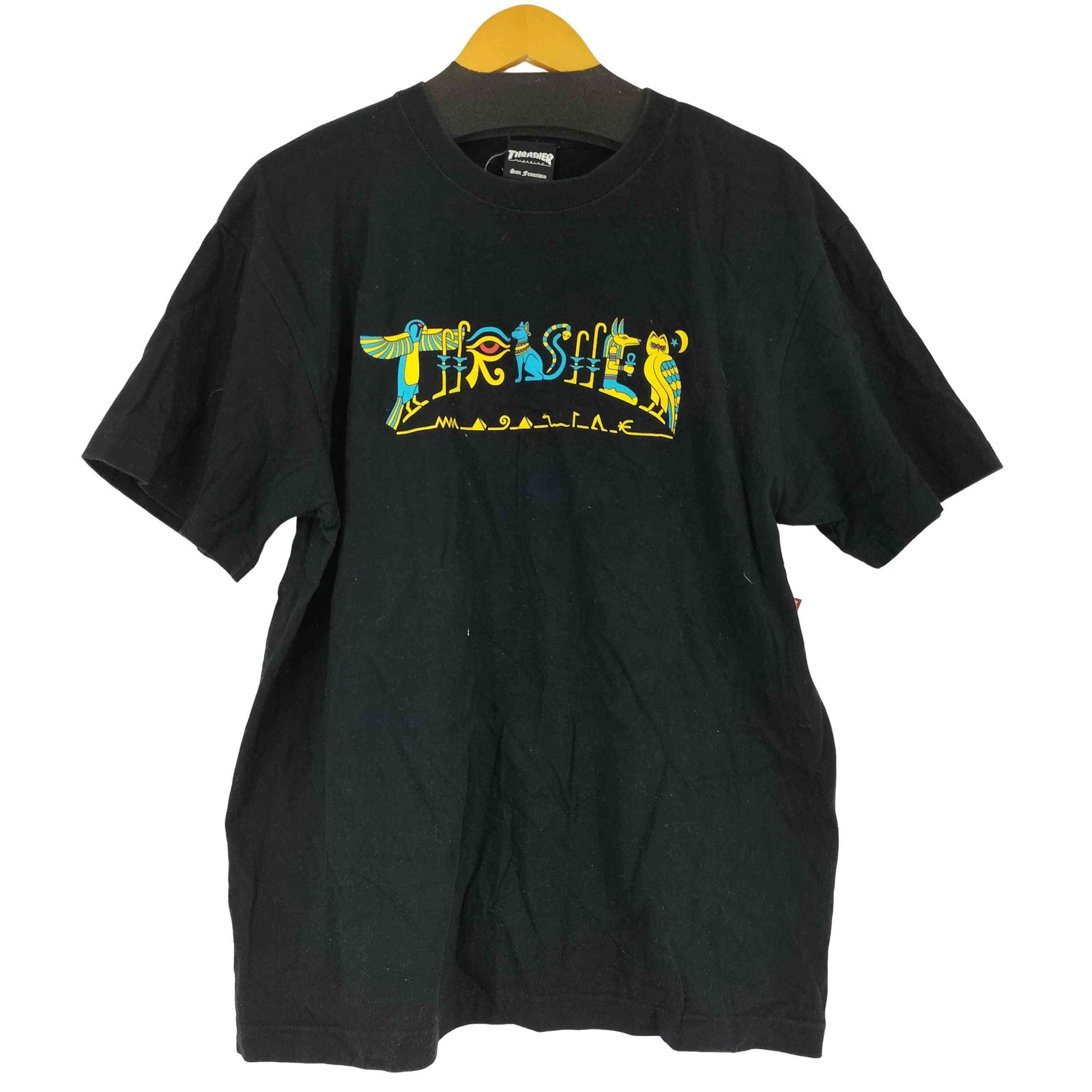 スラッシャー THRASHER HIEROGLYPHICS TEE メンズ JPN：XL 