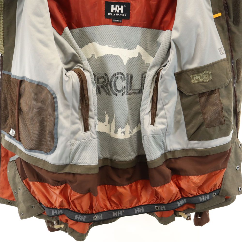 HELLY HANSEN スノーボードジャケット Mサイズ ベージュ/ブラウン