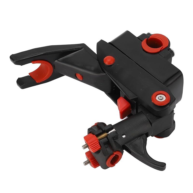 調節 な釣竿ホルダー 人間工学に基づいた多用途 軽量 耐摩耗性漁船ロッドホルダー 360°回転 ソフトタッチ ヨット用 デッキ用 小さい 1