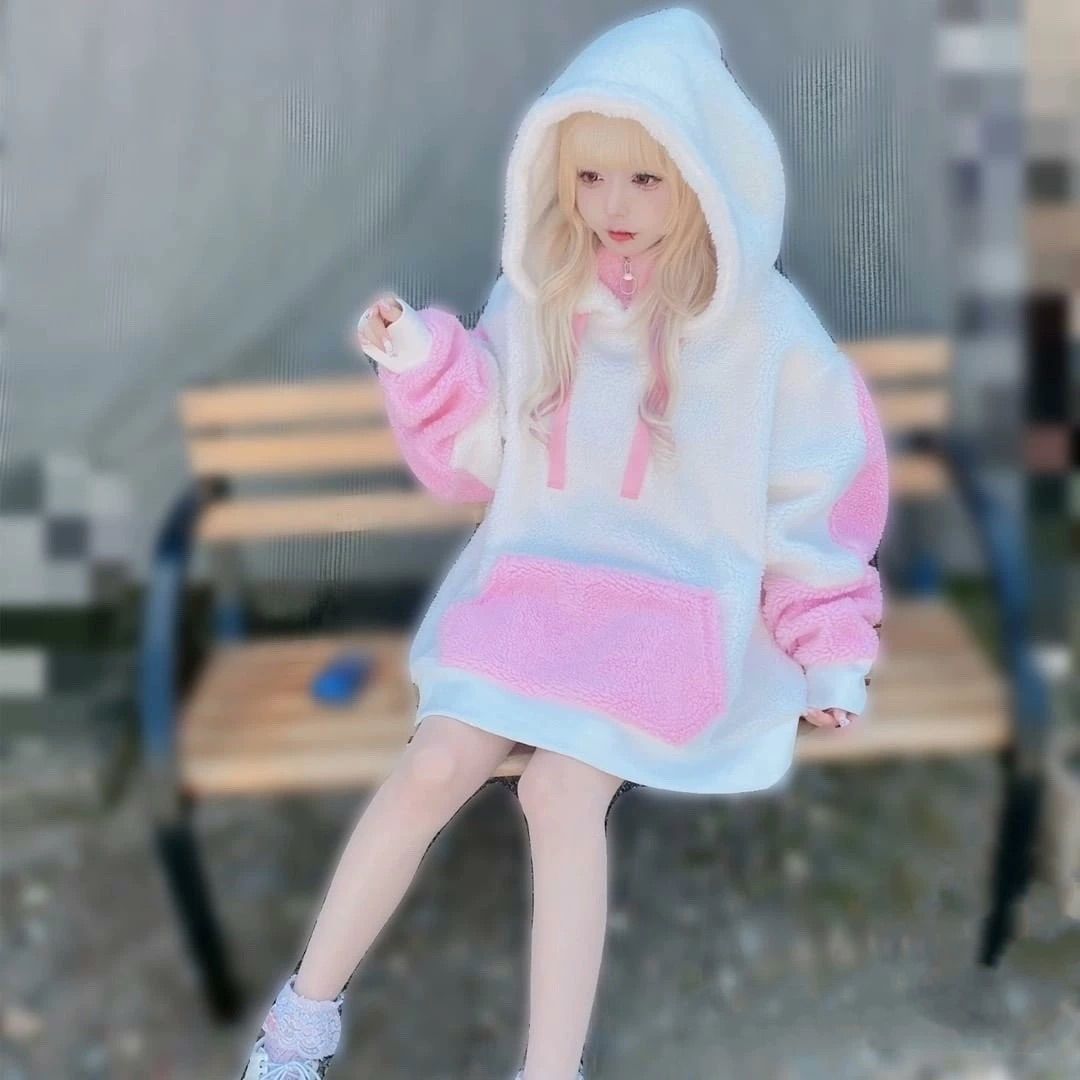 うさ耳ファーコート/地雷系 量産型（その他アウター）｜Pal elfy（パル