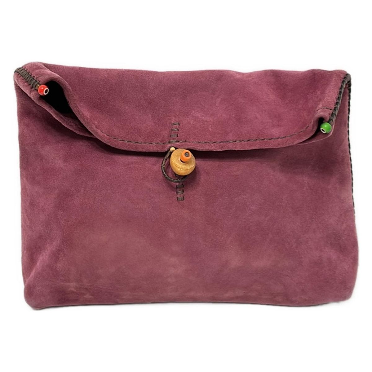 HENRY CUIR アンリークイール クラッチバッグ - ピンク