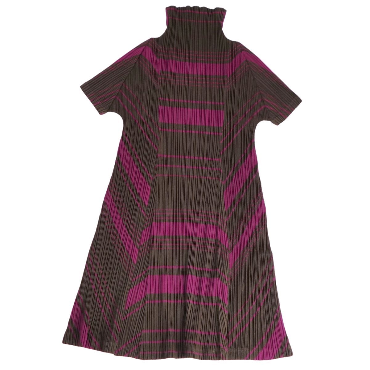 美品 プリーツプリーズ イッセイミヤケ PLEATS PLEASE ワンピース 