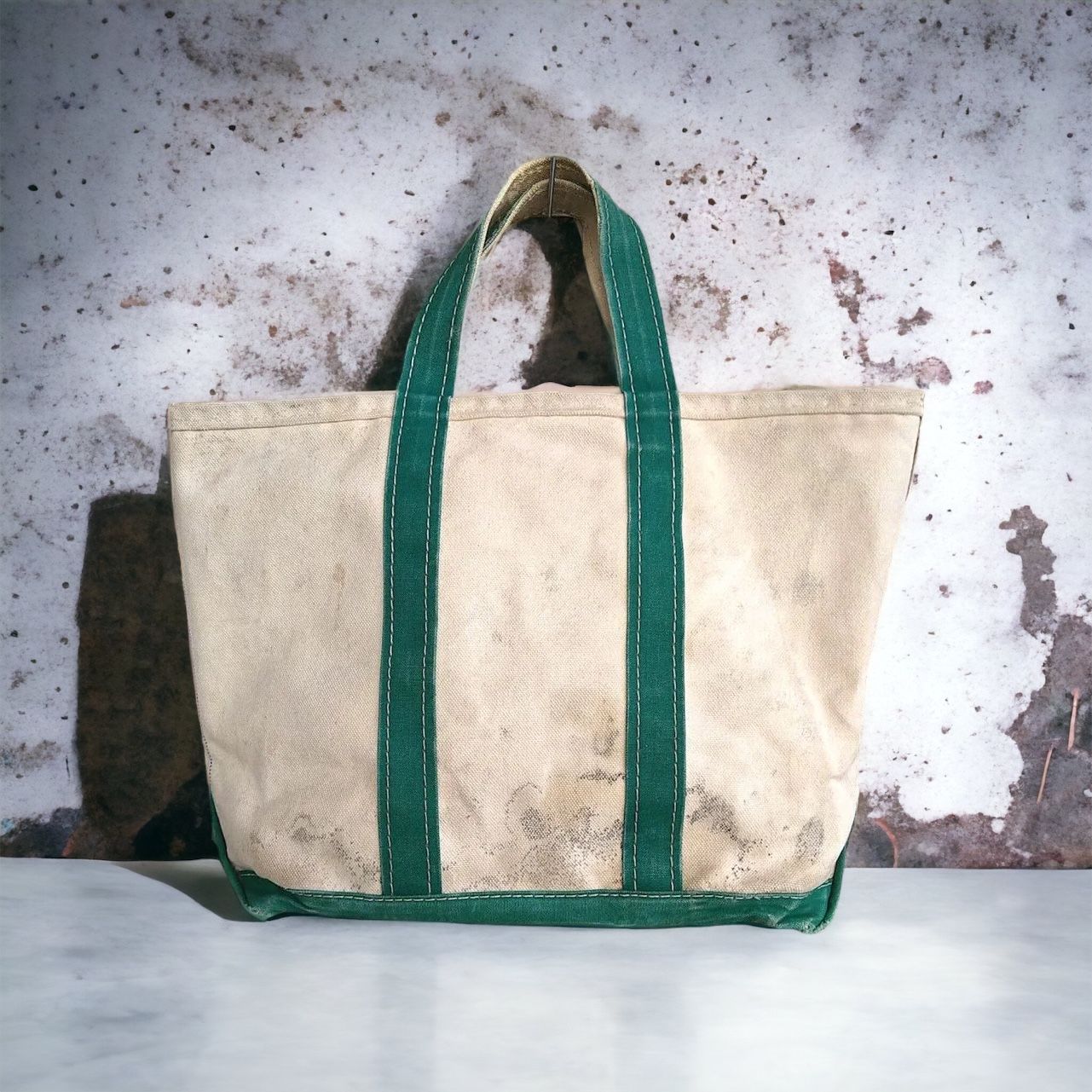 80s/2色タグ】L.L.Bean【キャンバス トートバッグ】 ヴィンテージ