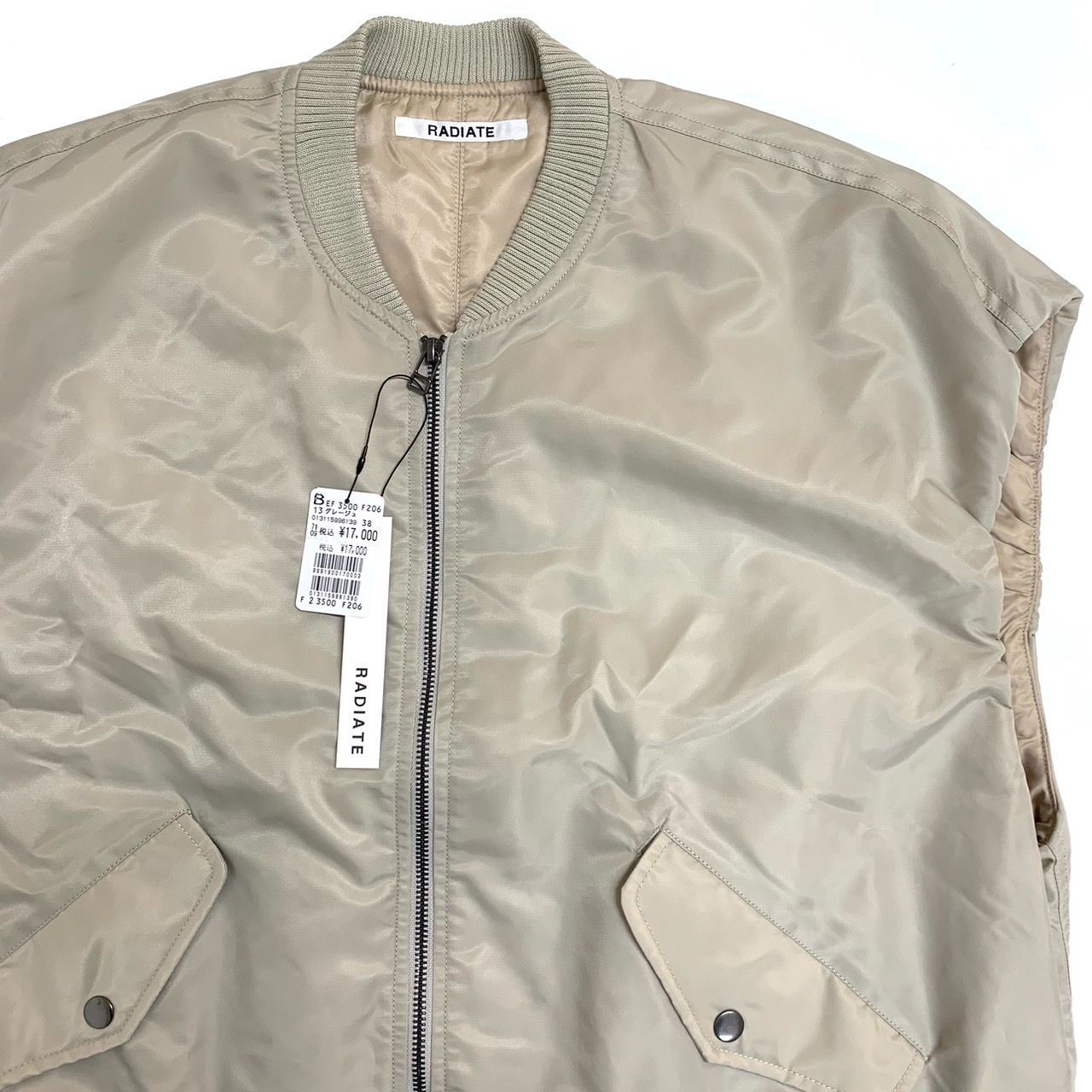 UN3D. ma1 ma-1 SHEER MA-1 BOURZON / シアーMA-1ブルゾン レディース