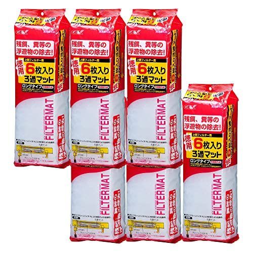 セット ジェックス 徳用 6枚入 ろ過マット×6個