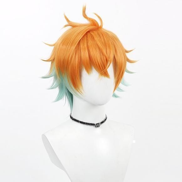 コスプレ　にじさんじ　宇佐見リト風② ヒロスver. 金色ショートウィッグ コスプレ にじさんじ 宇佐見リト風② ヒロスver. 金色ショート