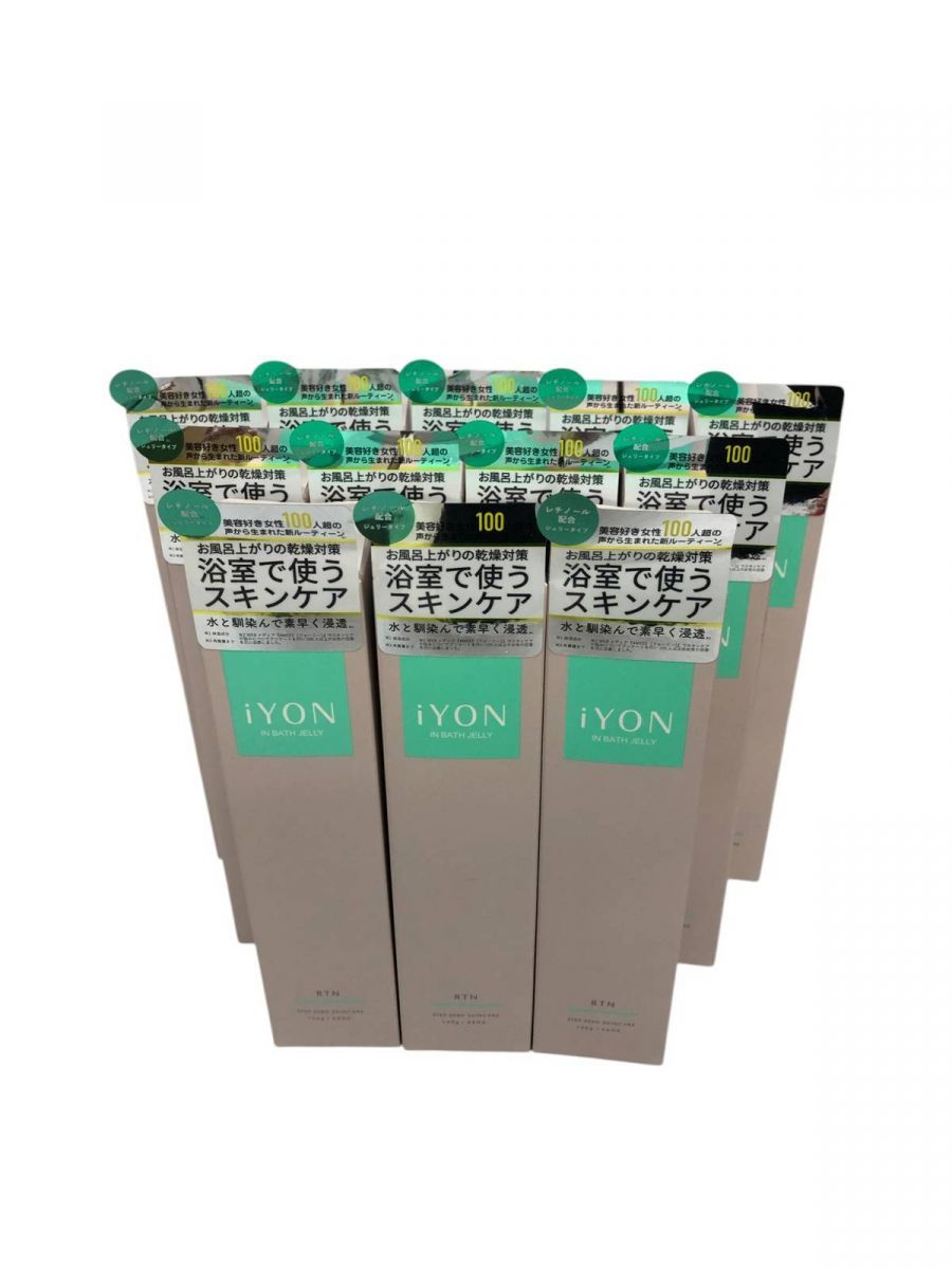 未開栓 iYON アイヨン 導入美容液 インバスジェリー 100g 12点 ACK690649相